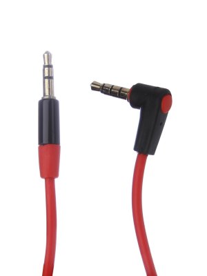    Palmexx 3.5mm - Jack 3.5mm Red PX/CAB-AUX-3pin-4pin-RED