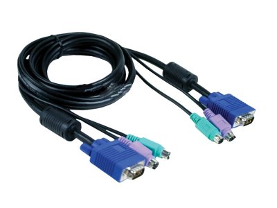Товар почтой Кабель D-Link DKVM-IPCB Cable Kit 1.8m for DKVM Products