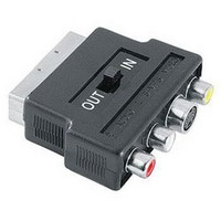    / Video Adapter 4-pin S-VHS Socket/3 RCA (phono), HAMA-42357