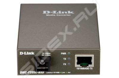   D-link DMC-F20SC-BXD  (TX: 1550 , RX: 1310 ) 100BASE-TX     100BASE