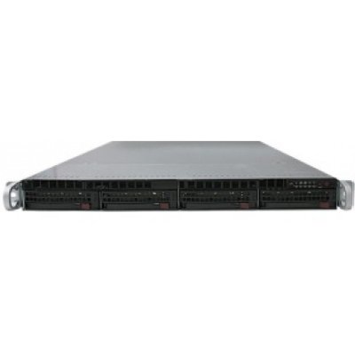    Server Case SuperMicro (CSE-815TQ-600WB) Black 4xHotSwap SAS/SATA, E-ATX(WIO) 600W 1U RM