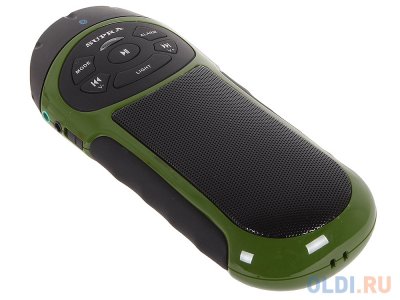     SUPRA PAS-6277 green 3 //Bluetooth/ ( mini jack)/SD/