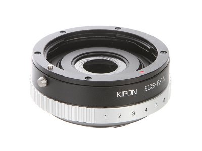     Kipon Adapter Ring with aperture Canon EOS - Fuji X