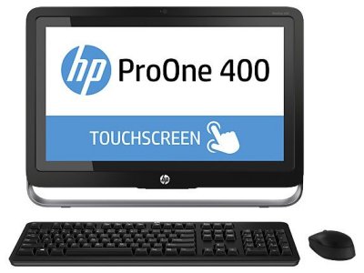    HP ProOne 400 AIO 21.5" HD Touch i3 4130T / 4Gb / 500Gb / DVDRW / DOS / WiFi / BT / 