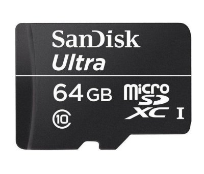    64Gb - SanDisk Ultra NEW - Micro Secure Digital Class 10 30MB/s SDSDQL-064G-G35