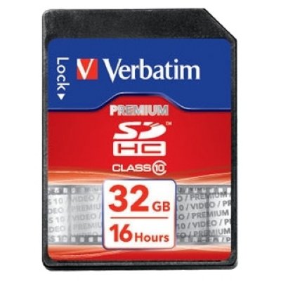     MicroSD 32Gb Verbatim (44013) Class 10 microSDHC