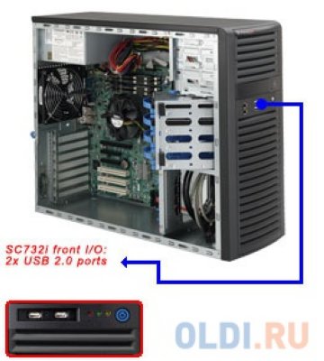    SERVER T14C2 OLDI Computers 0352042 MiniTower/i3/HDD 1Tb*2/DDR3 ECC 8gb*1/Eth 1Gb*2/IPMI 2.0/