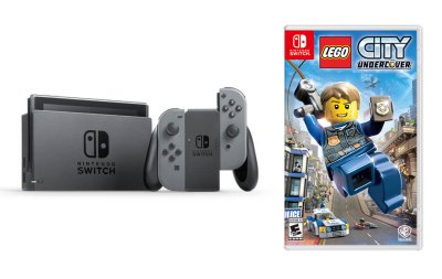    Nintendo Switch Grey + LEGO City Undercover