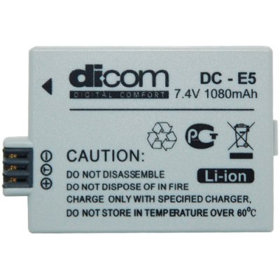    DICOM DC-E5 for Canon LP-E5