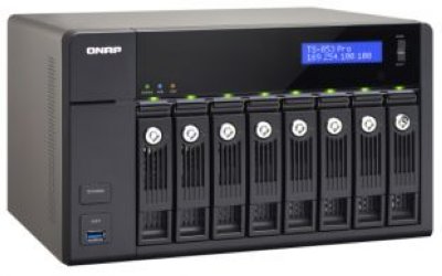     QNAP NAS Server (TS-853 Pro) (8x3.5"/2.5"HotSwap HDD SATA,RAID0/1/5/6/10,4xGbLAN,