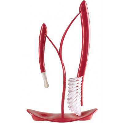       AngelCare Bottles Brushes And Drying Stand Cherry 500132-E