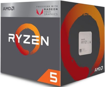    AMD Ryzen 5 2400G YD2400C5FBBOX Socket AM4 BOX