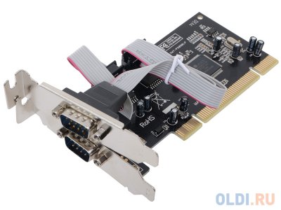    Orient XWT-PS050LP, PCI --) 2xCOM, MCS9865, Low profile, 