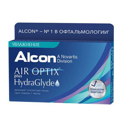     Alcon Air Optix Plus HydraGlyde (6  / 8.6 / -5.25)