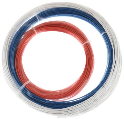   ESUN 3D Filament, Red White Blue  ABS-, 10 