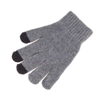       18  Touch Gloves (Gray/Black)