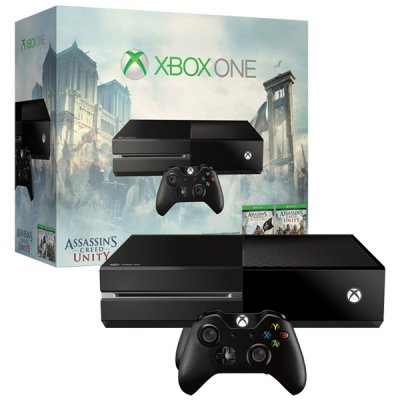     Microsoft XBox One 500Gb +  /.Assassins Creed Unity/Black Flag
