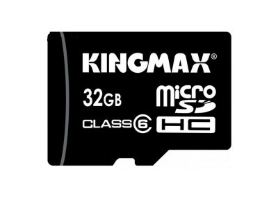    Kingmax microSDHC Class 6 32GB + USB Reader