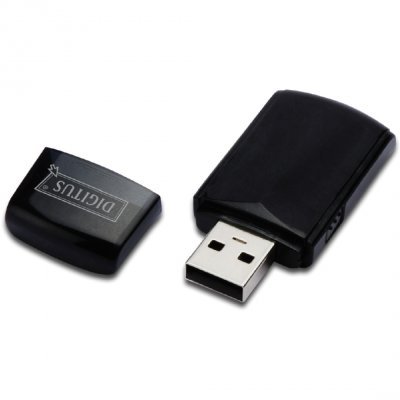   Digitus DN-7053-2   USB 2.0 adapter, 300Mbps/bRealtek 1T/2R Tiny size, Blister Packagin