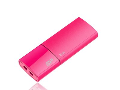   USB Flash  Silicon Power 8Gb Ultima U05 Pink USB 2.0 (SP008GBUF2U05V1H)