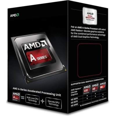  AMD A10-7850K  X4 Kaveri 4GHz (FM2+, 4MB, 95W, Radeon TM R7, 28nm) Black Edition BOX