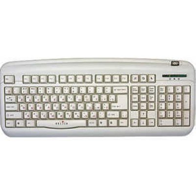  Oklick 300 M  Office Keyboard white USB+PS/2