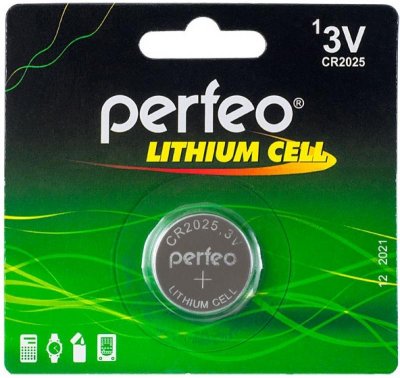    Perfeo Lithium Cell CR2025/1BL CR2025 1 