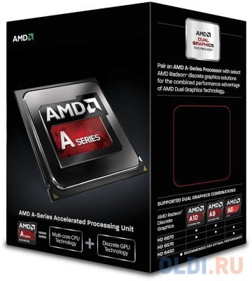    CPU AMD A6 3670K BOX Black Edition (AD3670W) 2.7 /SVGA Radeon HD6530D/ 4 /5 / Sock