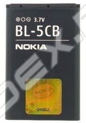     Nokia C1-01, C1-02, 1616, 1800 (BL-5CB)