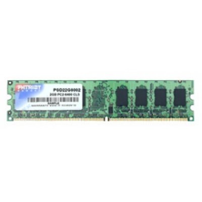     DDR-II 2Gb 800MHz PC-6400 Patriot (PSD22G800xx) Retail