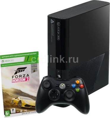     Microsoft Xbox 360 E 500Gb +  Forza Horizon 2 +  Halo 4  3M4-00043 +