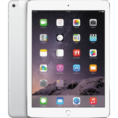    APPLE iPad Air 2 128Gb Wi-Fi Silver MGTY2RU/A (A8X/2048Mb/128Gb/Wi-Fi/Bluetooth/Cam/9.7/2048