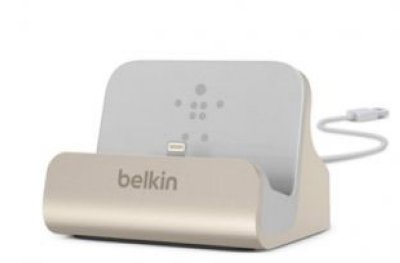     Belkin Charge + Sync Dock, Gold F8J045btGLD