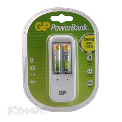   GP PB410GS65 PowerBank   + 2 . 650mAh AAA ( AA/AAA)