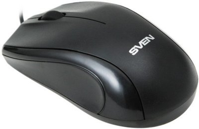    Sven Optical Mouse (RX-150 Black) (RTL) USB&PS/2 3btn+Roll