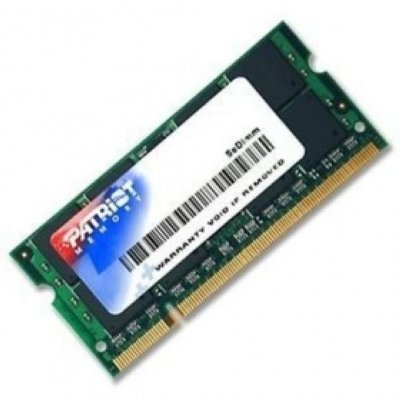     SO-DIMM DDR2 800MHz 2Gb Patriot Signature Line Notebook SL -6- ( PSD22G8002S ) Retail