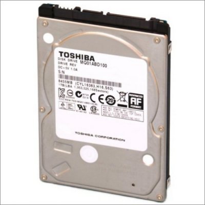   2.5"   1Tb Toshiba Aquarius (MQ01ABD100) SATA II (8mb, 5400rpm, 9.5 mm)