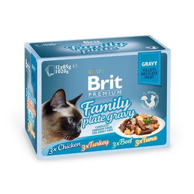   Brit Premium Family Plate Gravy   85g   519422