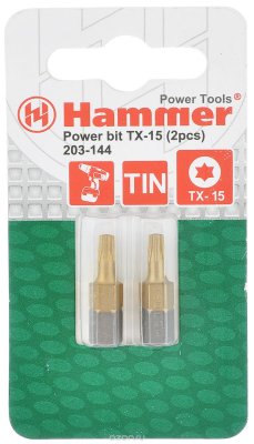    "Hammer", TX-15 x 25 , 2 