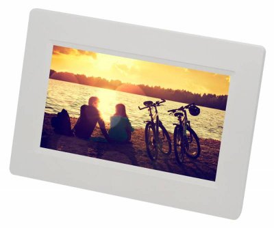     Digma Digital Photo Frame PF-733 White .  (7"LCD, 800x480, SDHC/MMC,