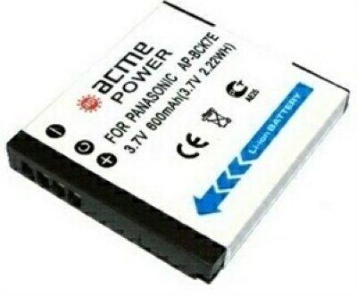   AcmePower BCK7E  Panasonic (3.7V, min 600mAh, Li-ion)