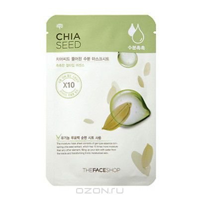   The Face Shop     CHIA SEED HYDRATING, 20 