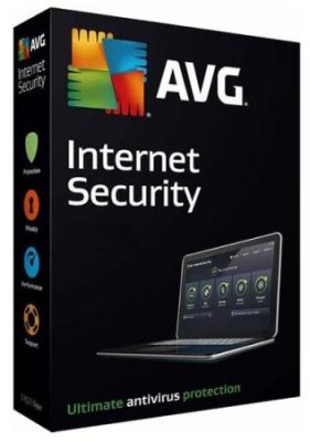     AVG Internet Security - 2 PCs, 1 Year