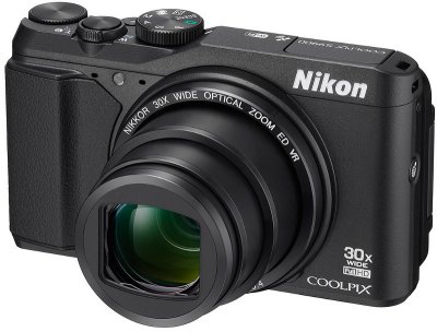    Nikon Coolpix S9900 Black (16Mp, 30x zoom, 3", SDHC, 1080P, GPS+, WiFi)