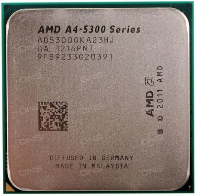    Socket FM2 AMD Trinity A4 5300 3.4GHz,1MB with Radeon HD 7480D OEM