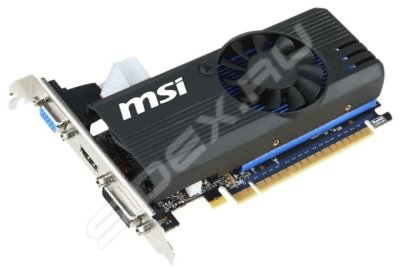    MSI GeForce GT 730 1006Mhz PCI-E 2.0 1024Mb 5000Mhz 64 bit 2560x1600 DVI HDMI HDCP (912-V