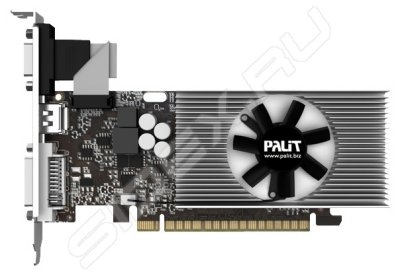    Palit GeForce GT 730 993Mhz PCI-E 2.0 2048Mb 1782Mhz 128 bit DVI HDMI HDCP OEM