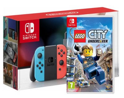    Nintendo Switch 32 GB Gray + Lego City Undercover