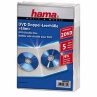    Hama H-83893 Slim Case  DVD 5 . 