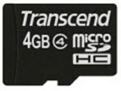     Transcend micro Secure Digital HC Class4 4Gb